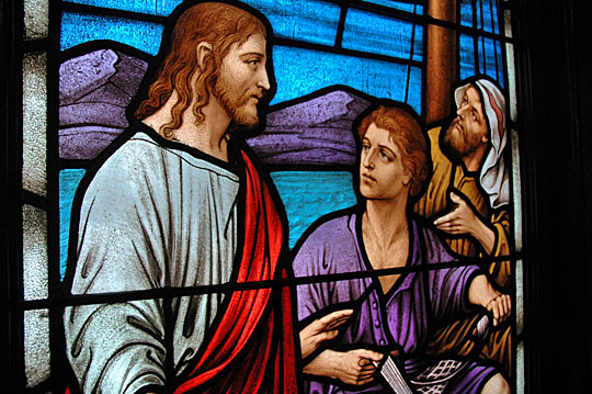 Jesus sailing with Disciples Jesus sailing with Disciples